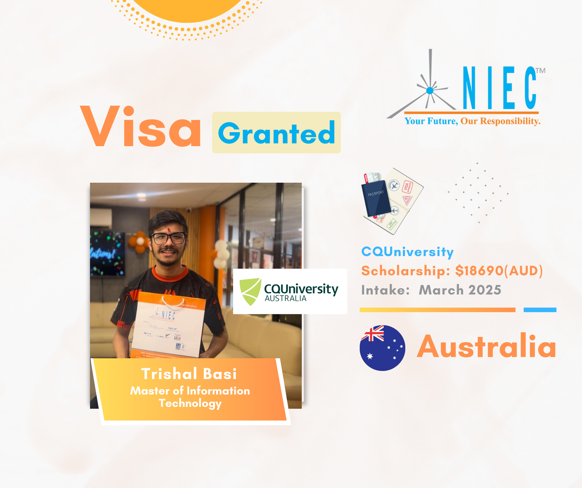 Study in Australia from Nepal - NIEC