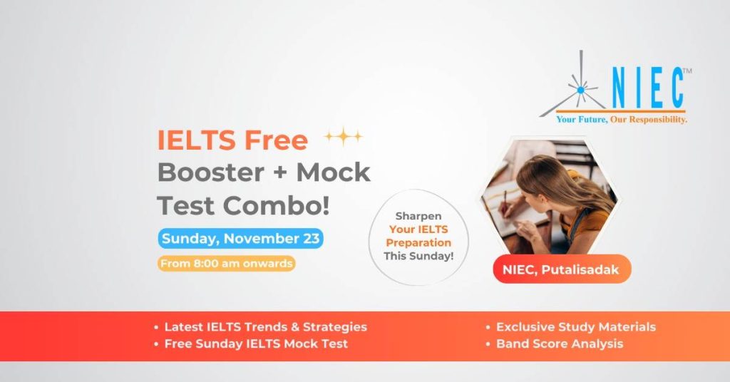 Free IELTS Booster Classes and Mock Test