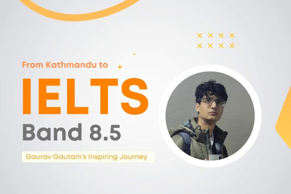 Gaurav Gautam- IELTS Classes in Kathmandu Student NIEC