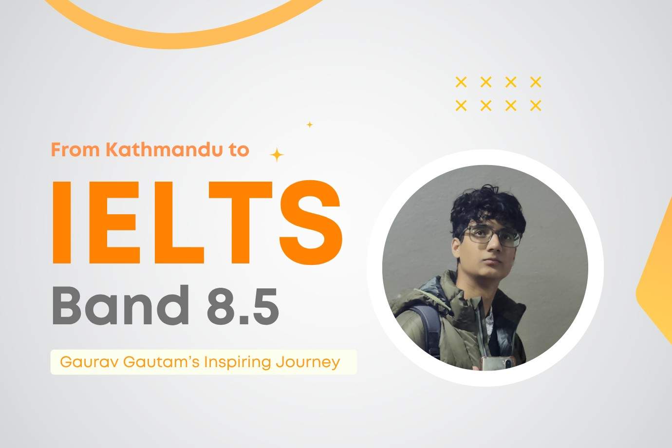 Gaurav Gautam- IELTS Classes in Kathmandu Student NIEC